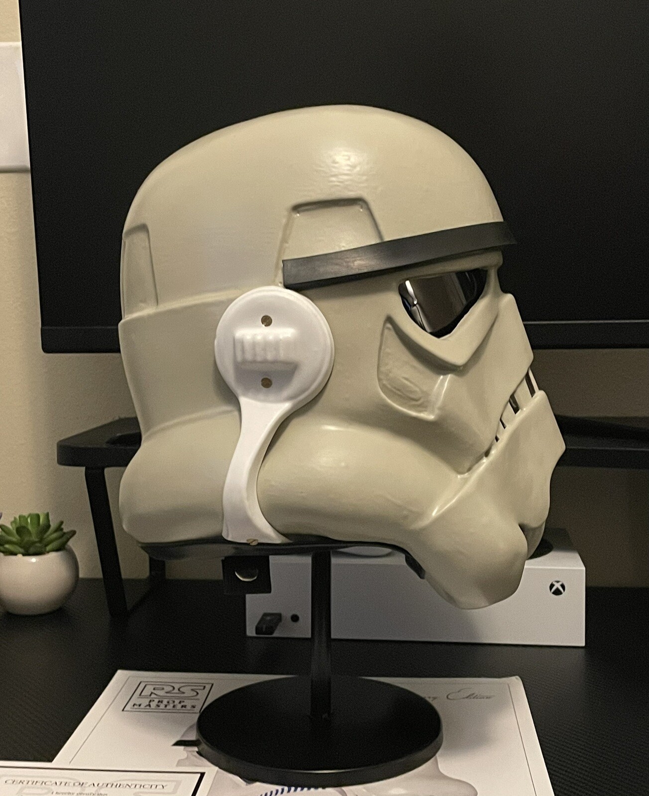 RS Prop Masters Raw HDPE Stunt Stormtrooper Helmet Star Wars A New Hope