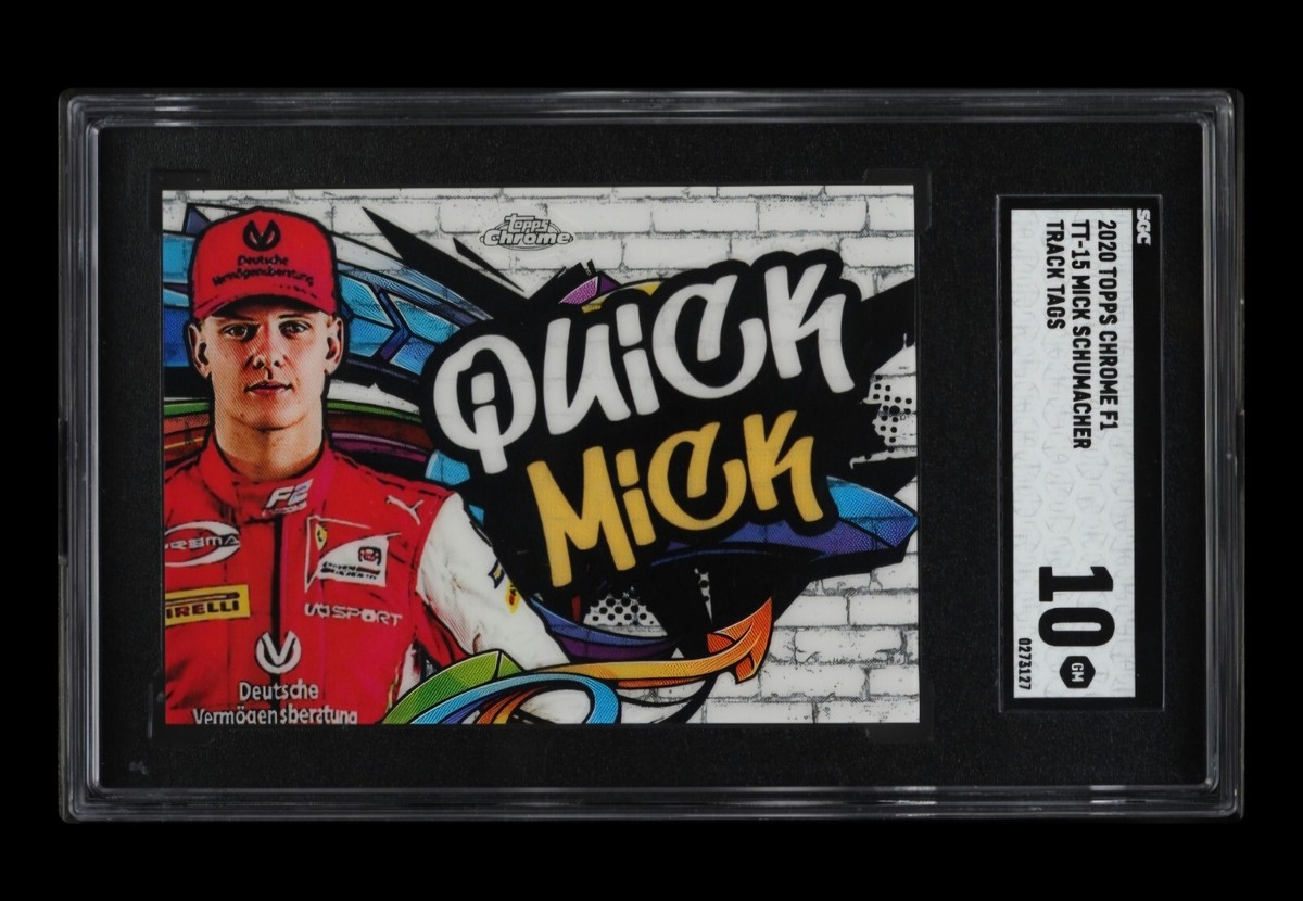 2020 ⛽ SGC-10 Mick Schumacher #TT-15 Track Tags Formula 1 Topps