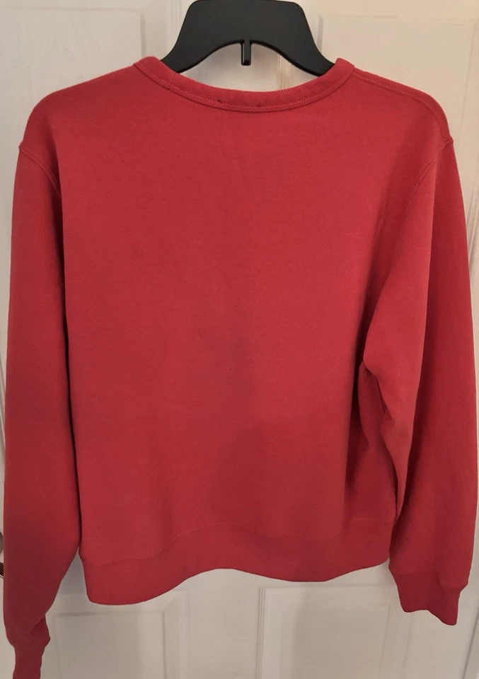 Ralph Lauren Talla XL Mujer’s Polar Pullover Sudadera Rosa Oscuro Usada Foto 4 de 4