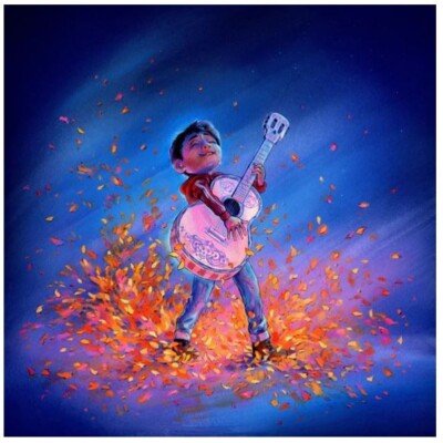 COCO Soundtrack 2xLP Record on Splatter Vinyl Michael Giacchino PIXAR  MONDO NEW