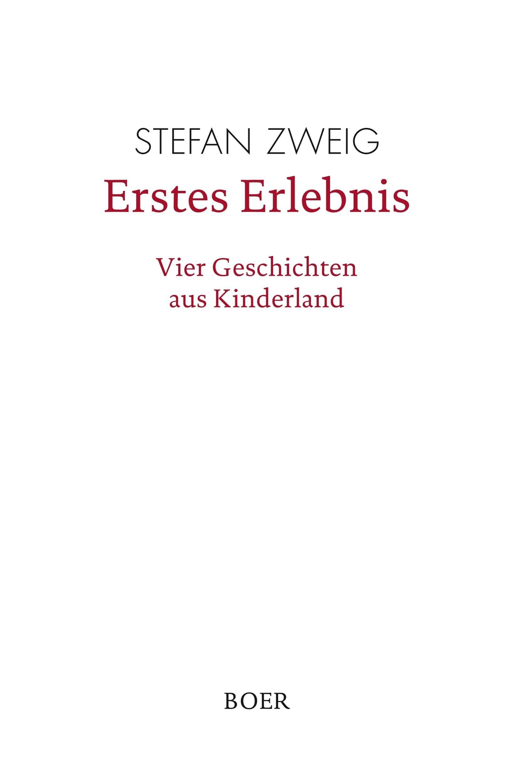 Thumbnail - Erstes Erlebnis | Buch | 9783946619987