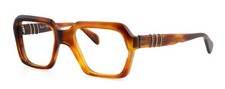 Vintage PERSOL MEFLECTO RATTI 58110 94 52-74 48mm Havana Eyeglasses damage 