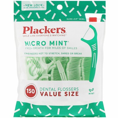 PLACKER, MIKRO NEUWERTIG, ZAHNSEIDE, WERTGRÖSSE, NEUWERTIG, 150 STÄHLUNG KOSTENLOSER P & P