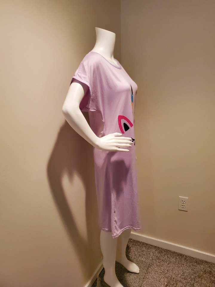 NWT KG Fashion Purple Unicorn Nightgown Sleep Shirt L eBay