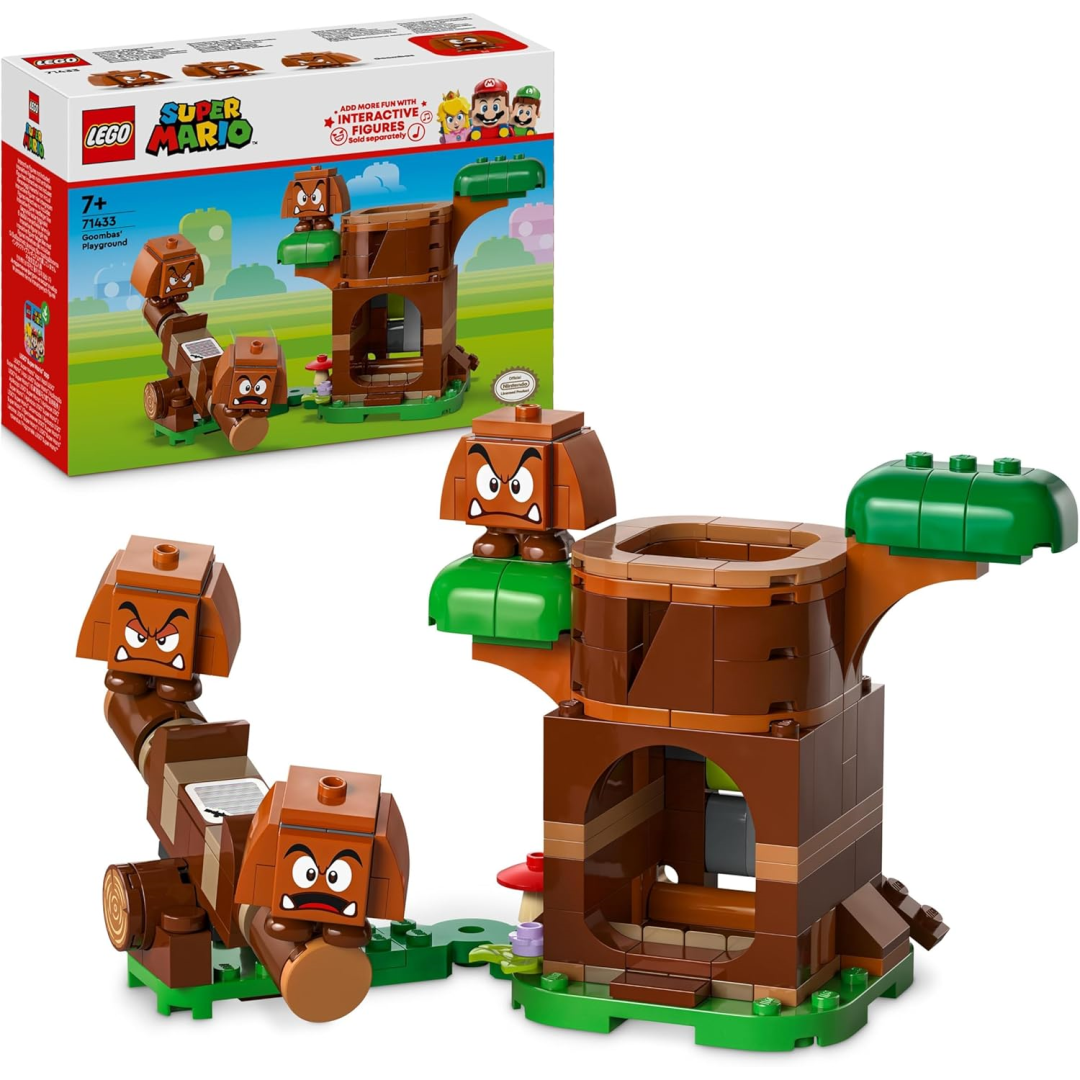 Lego 71433 Nintendo Super Mario Goombas Playground Toy Playset Construction Toy