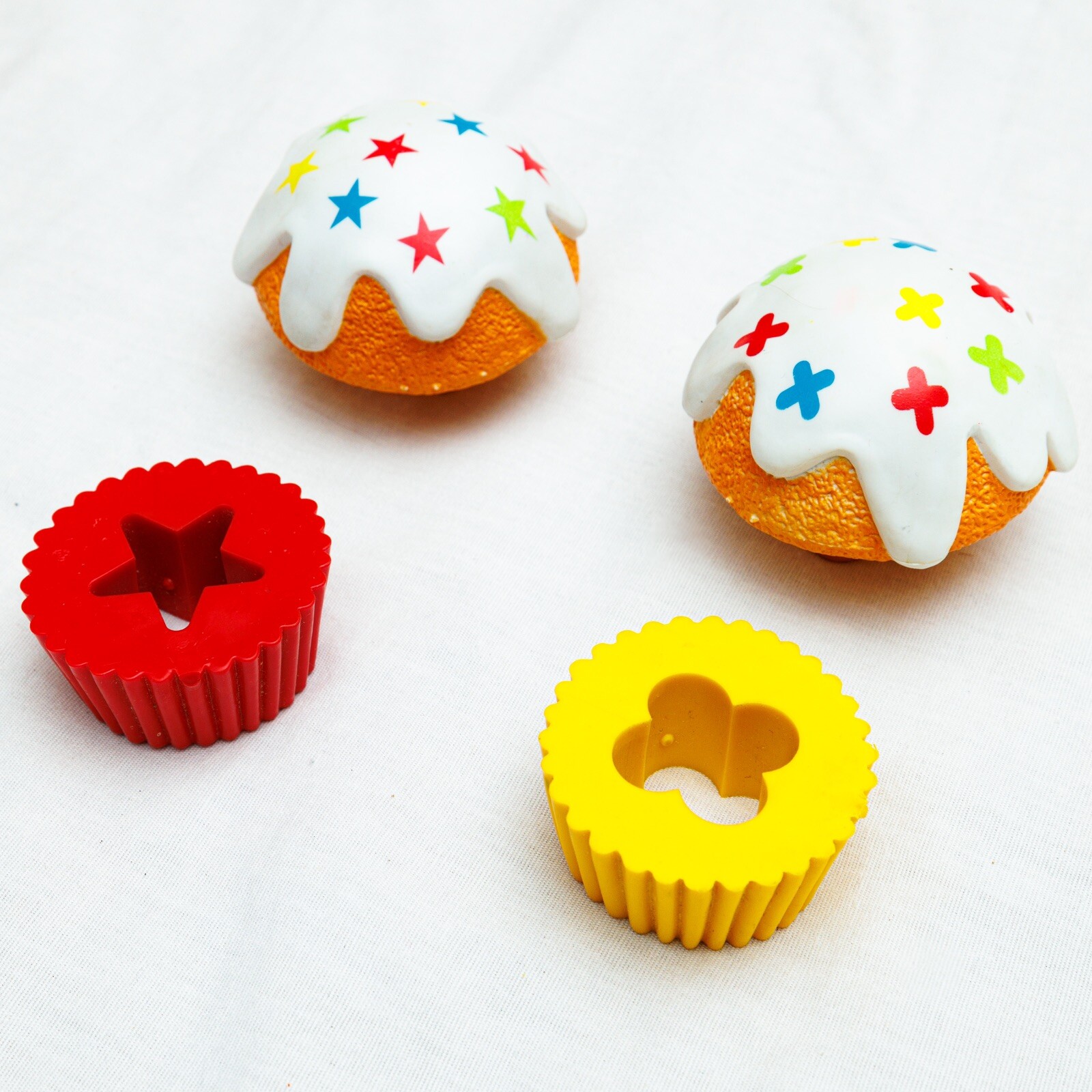 Cupcake Toy Toddler Learning Resources Colors & Shape Sorting Star Plus Replace-image