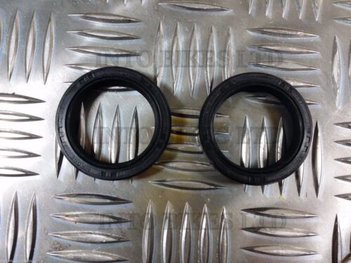 PAIR FORK OIL SEALS FOR Yamaha SR 500 G Cast wheel 1981 - Picture 1 of 1