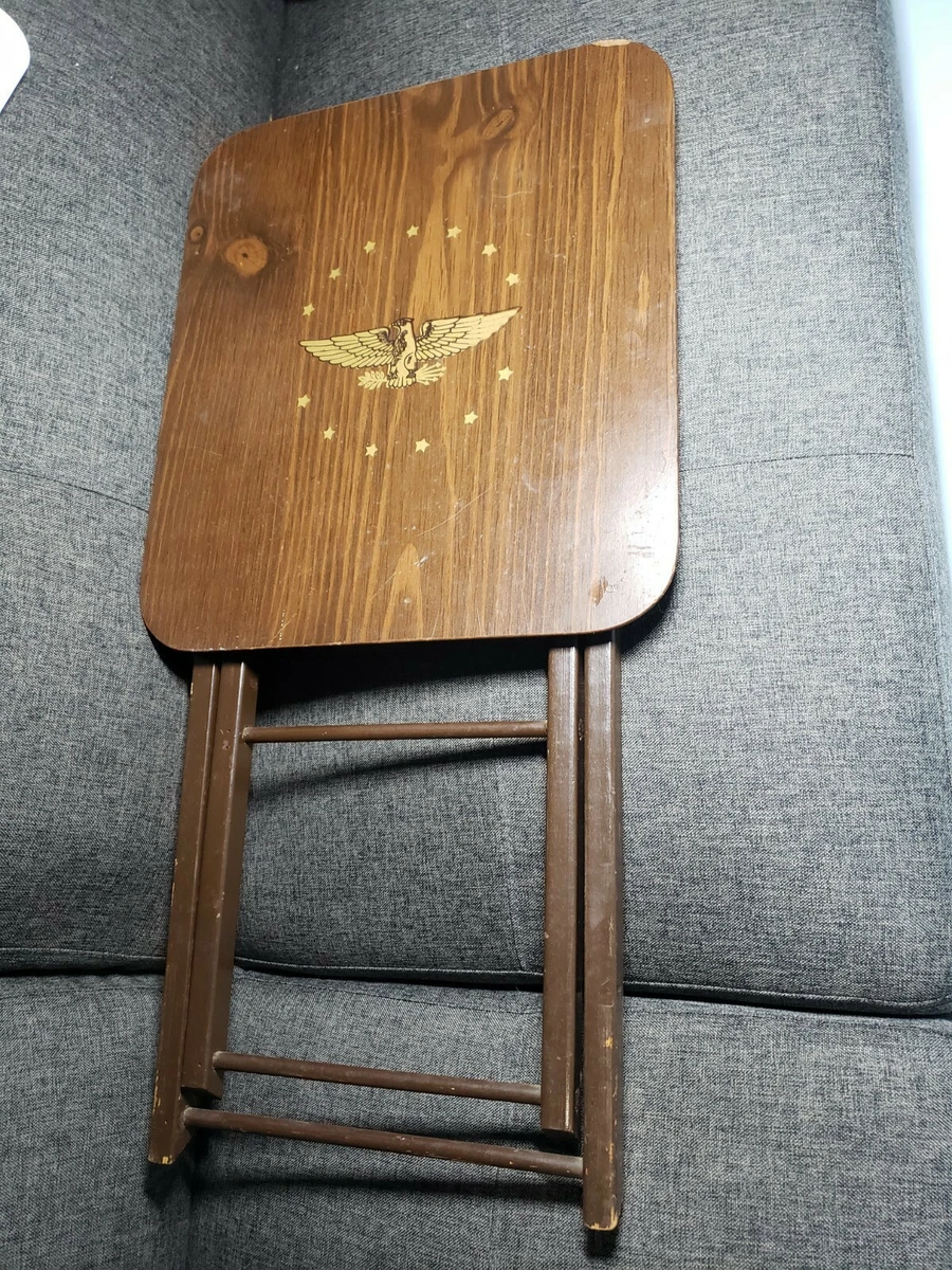Single wood on sale tv tray