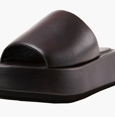 PALOMA BARCELO Drawer 別注品 ブラック 38 PALOMA BARCELO NIB $370 KORNELIA BLACK LEATHER PLATFORM