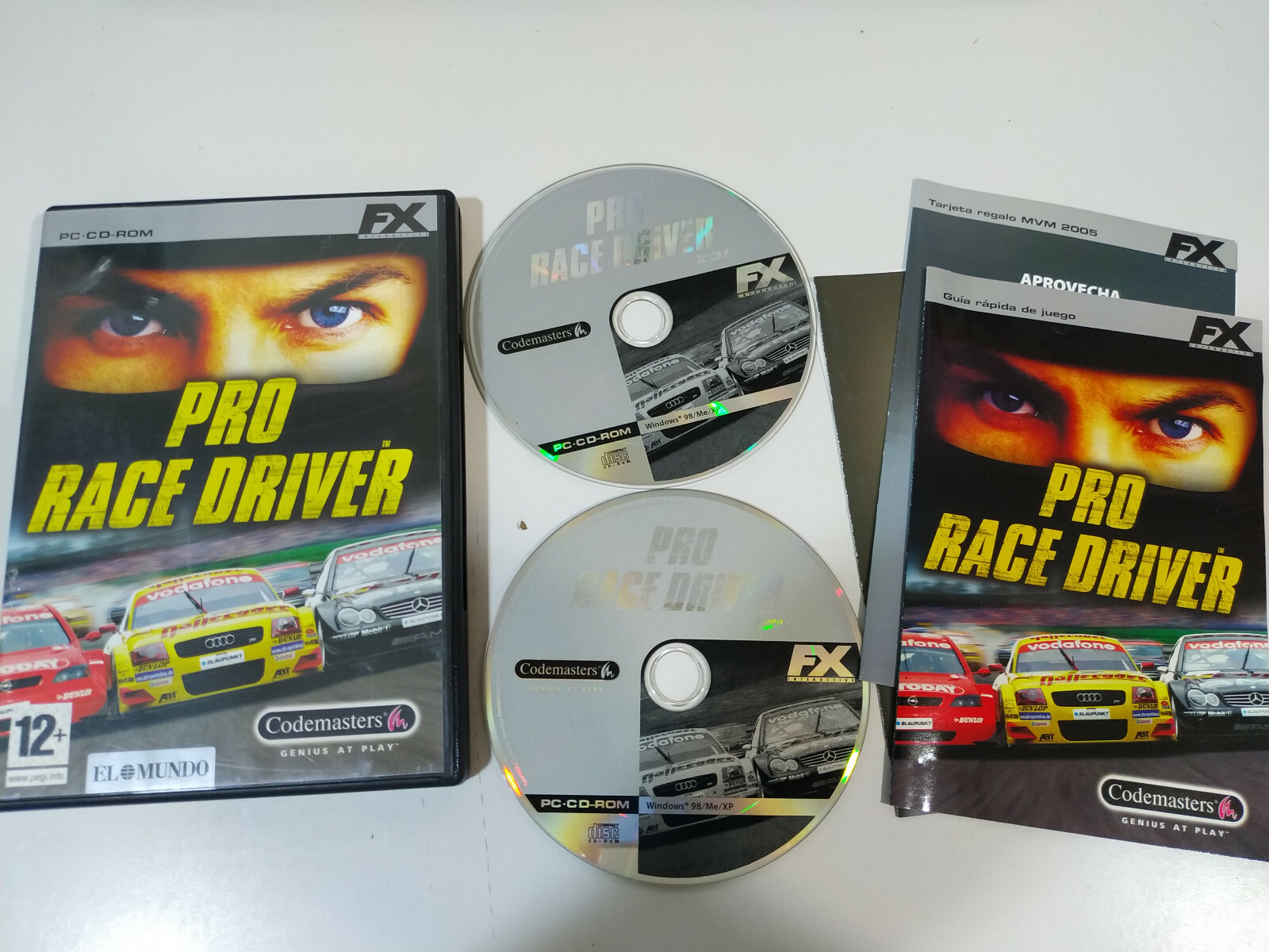 Pro Race Driver PC CD-ROM in Spanish FX Interactive
