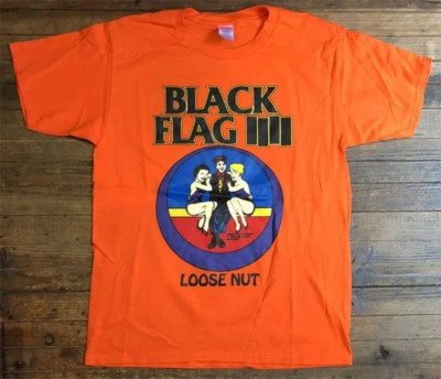 Black Flag Loose Nut Album Promo T-Shirt Gift EN450
