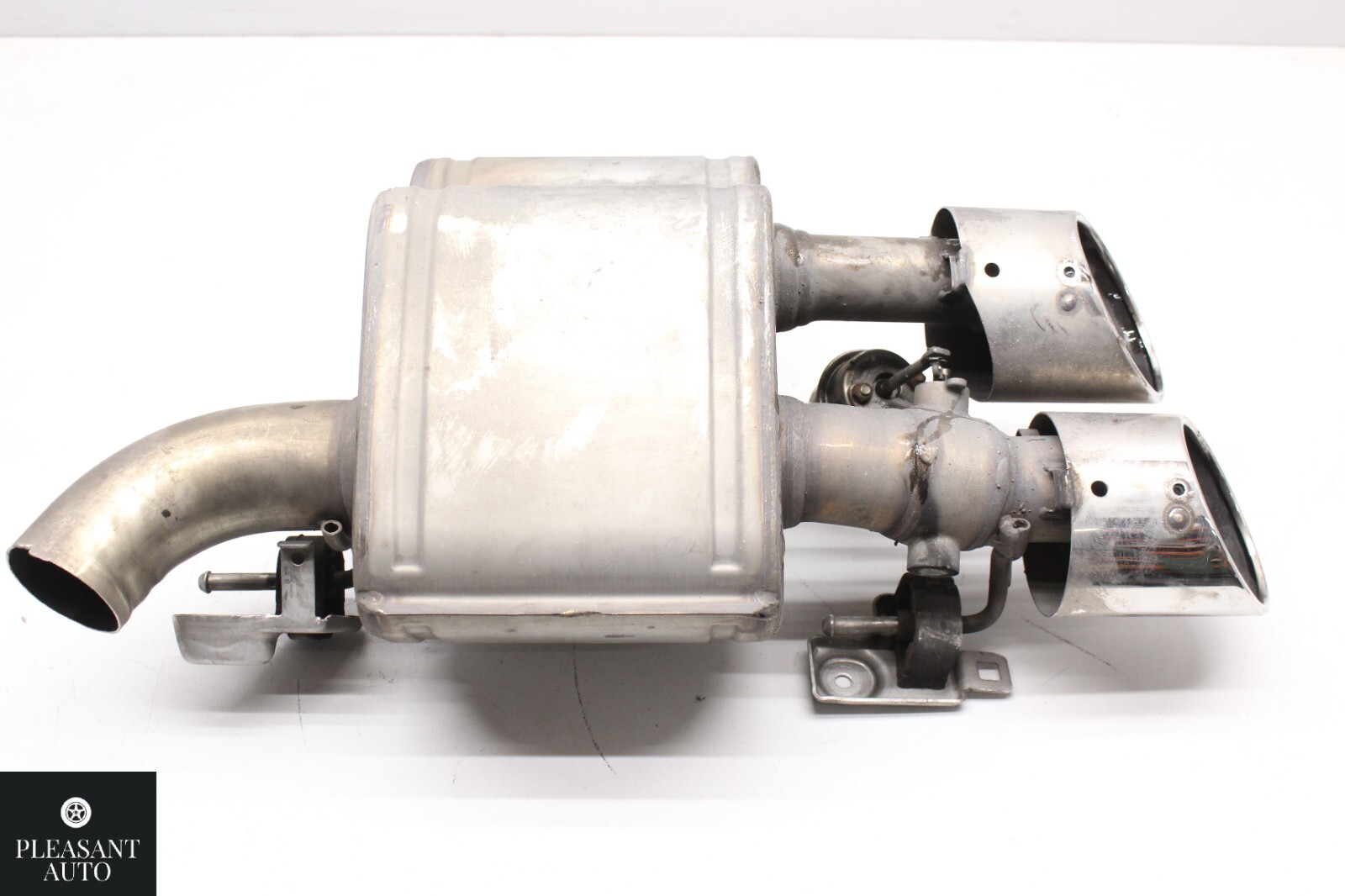 MASERATI GHIBLI 3.0L REAR LEFT DRIVER EXHAUST MUFFLER PIPE OEM 2014-2020 CUT-