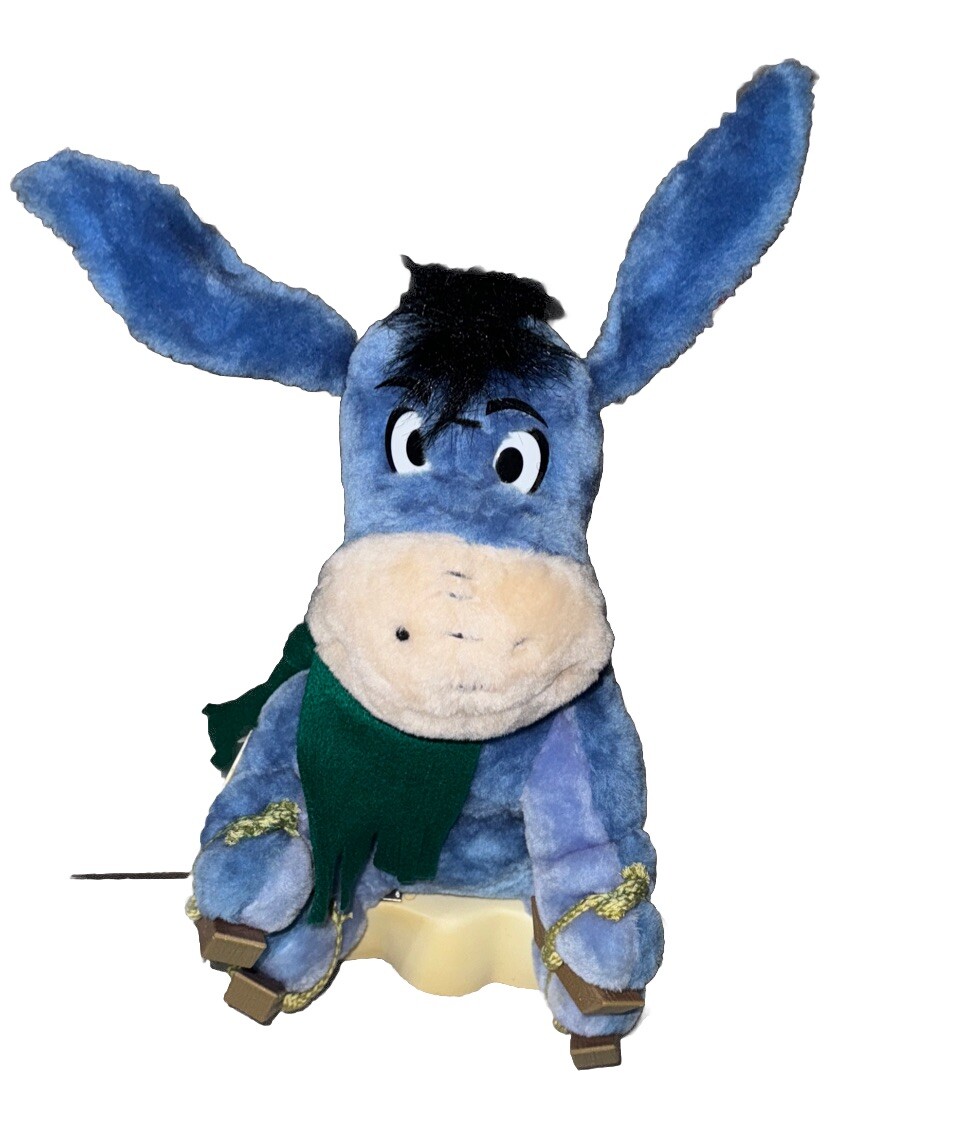 VTG Disney Telco Eeyore Winnie The Pooh Animated Motion-Ette