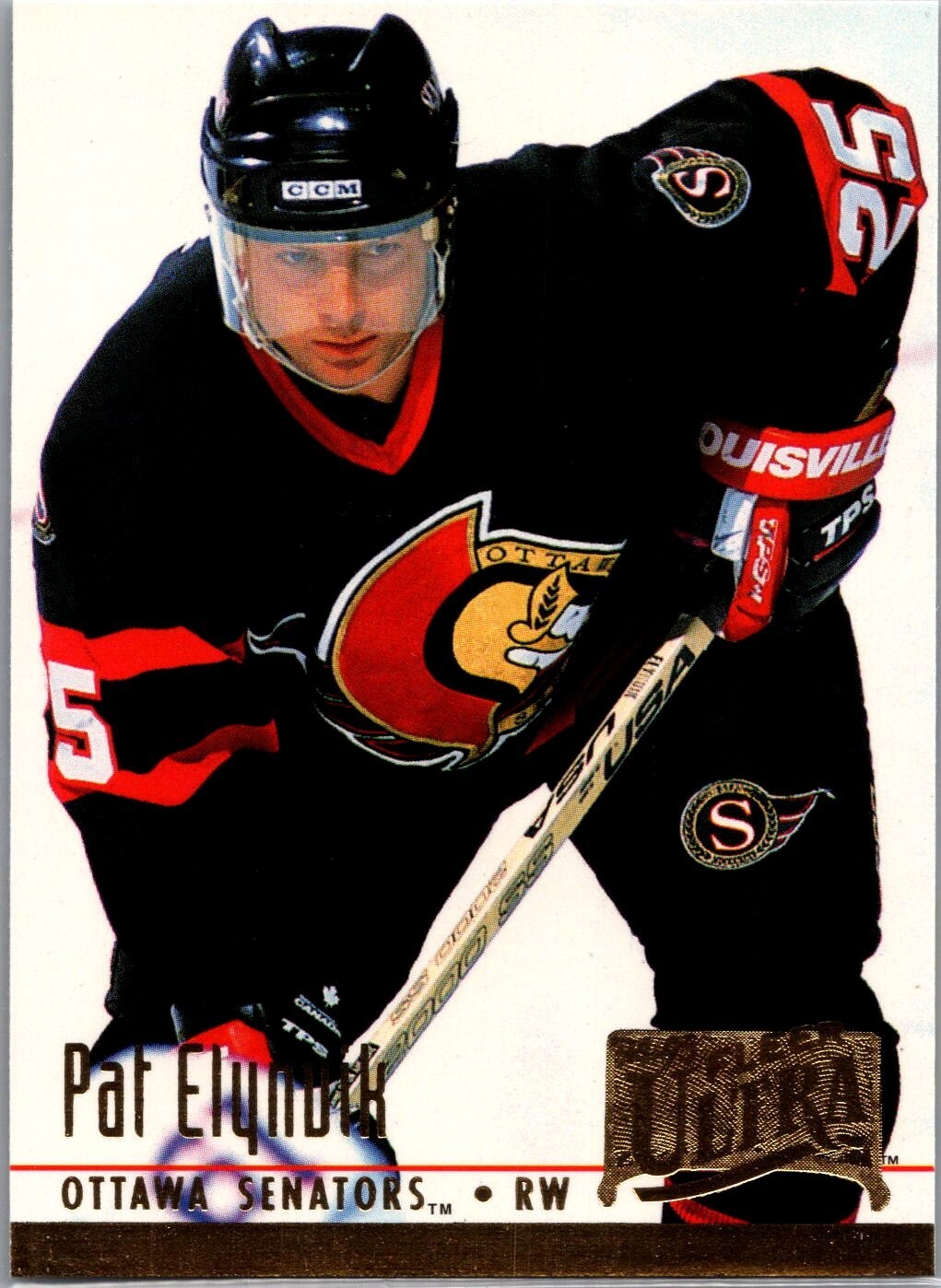 1994-95 Fleer Ultra Hockey - #338 Pat Elynuik
