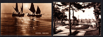 2 Foto, Riccione - Il Molo und Panorama