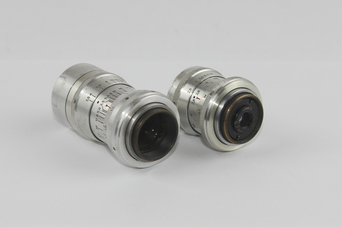 Soviet lens INDUSTAR-50 (3.5/50) RO -51 (2.8/20) for camara Soviet lens INDUSTAR-50 (3.5/50) RO -51 (2.8/20) for camara