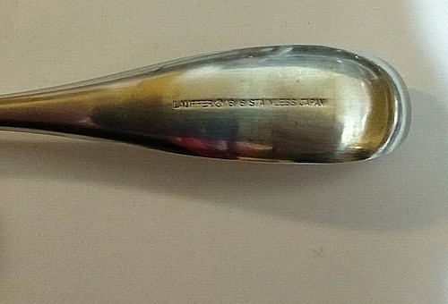 Lauffer Taurus stainless oval soup spoon - Picture 5 of 5