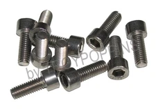 10-SS M6-1.0 X 16MM SH SOCKET ALLEN HEAD STAINLESS STEEL METRIC MACHINE SCREWS
