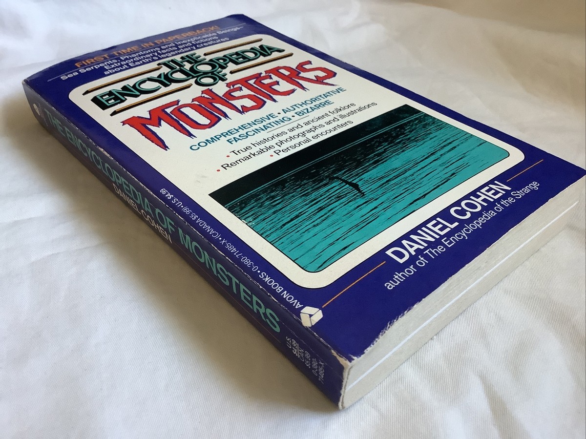 The Encyclopedia of Monsters by Daniel Cohen (1991 PB) - RARE | eBay