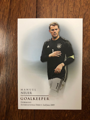 2018 Futera Unique Football Soccer Card Germany MANUEL NEUER Mint 