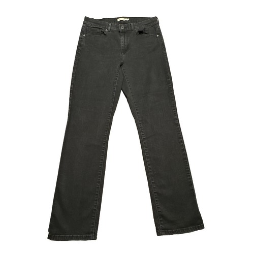 levis-classic-straight-jeans-womens-size-12-30x30-meas-31x29-black-ebay