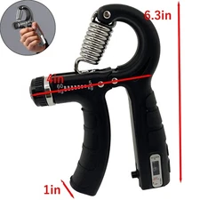 R-type Adjustable Counting Hand-Muscle Developer Hand Strength Spring Trainer