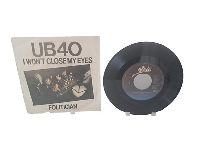 UB40-I WON'T CLOSE MY EYES 7'' P/S EPIC 1982 DUTCH IMPORT VINYL EX £9.99