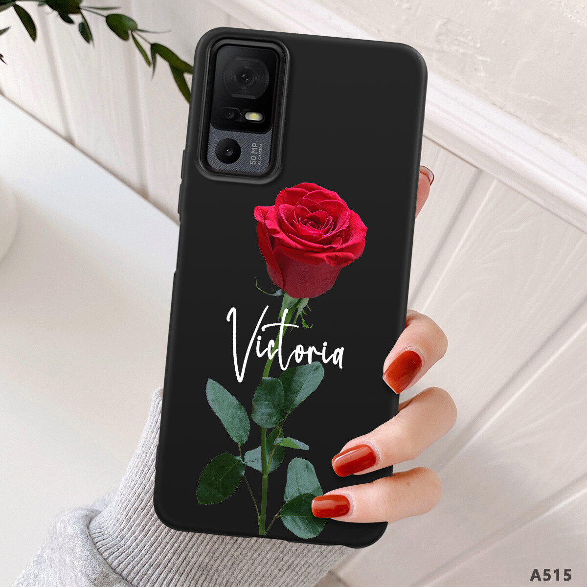 Floral Design Cover Phone Case For TCL 30 40 XE 50 XL 605 503 T-Mobile