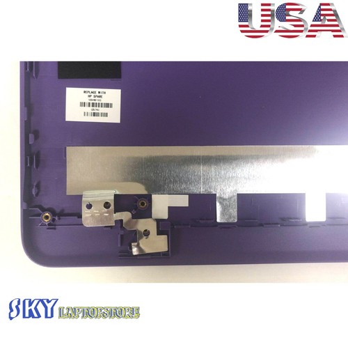 NEW Genuine HP 17-AK 17-BS Purple Lcd Back Cover 926486-001+Hinges Hinge set - Photo 4/4