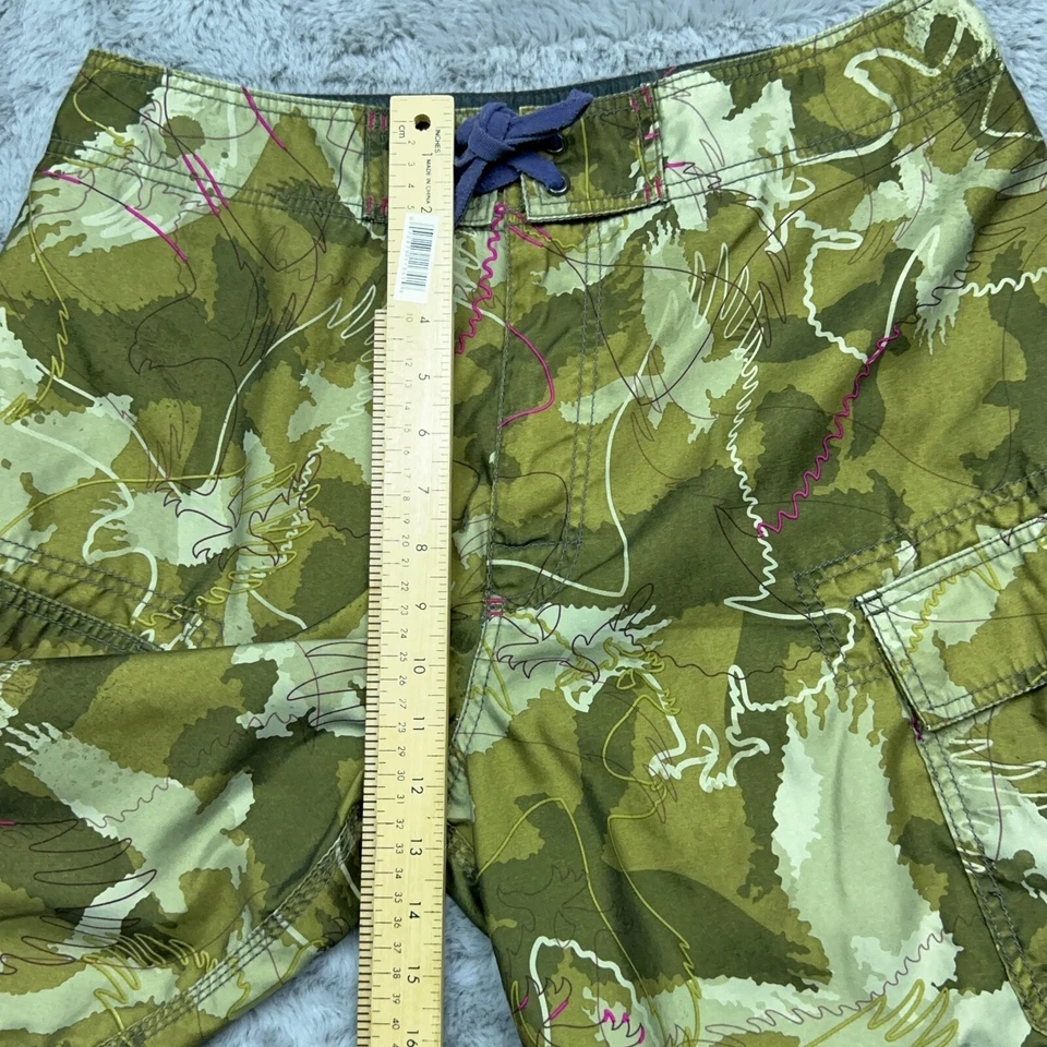 Pantalones Cortos American Eagle Para Hombre 32 Camuflaje Águila Secado Rápido Tabla Natación Foto 3 de 4