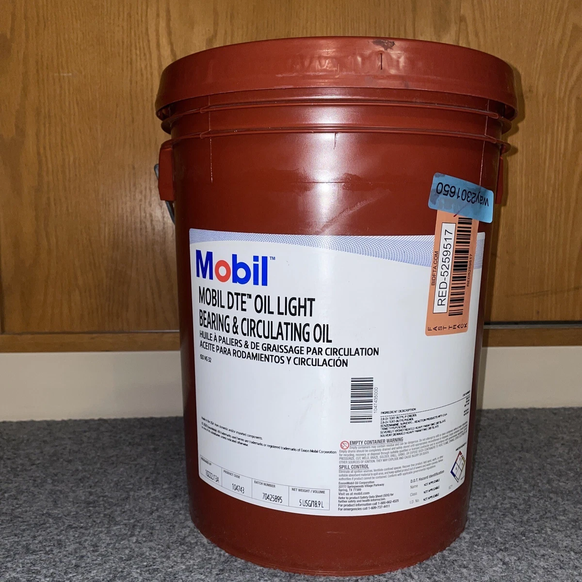 Mobil Dte Light Msds Sheet Shelly Lighting