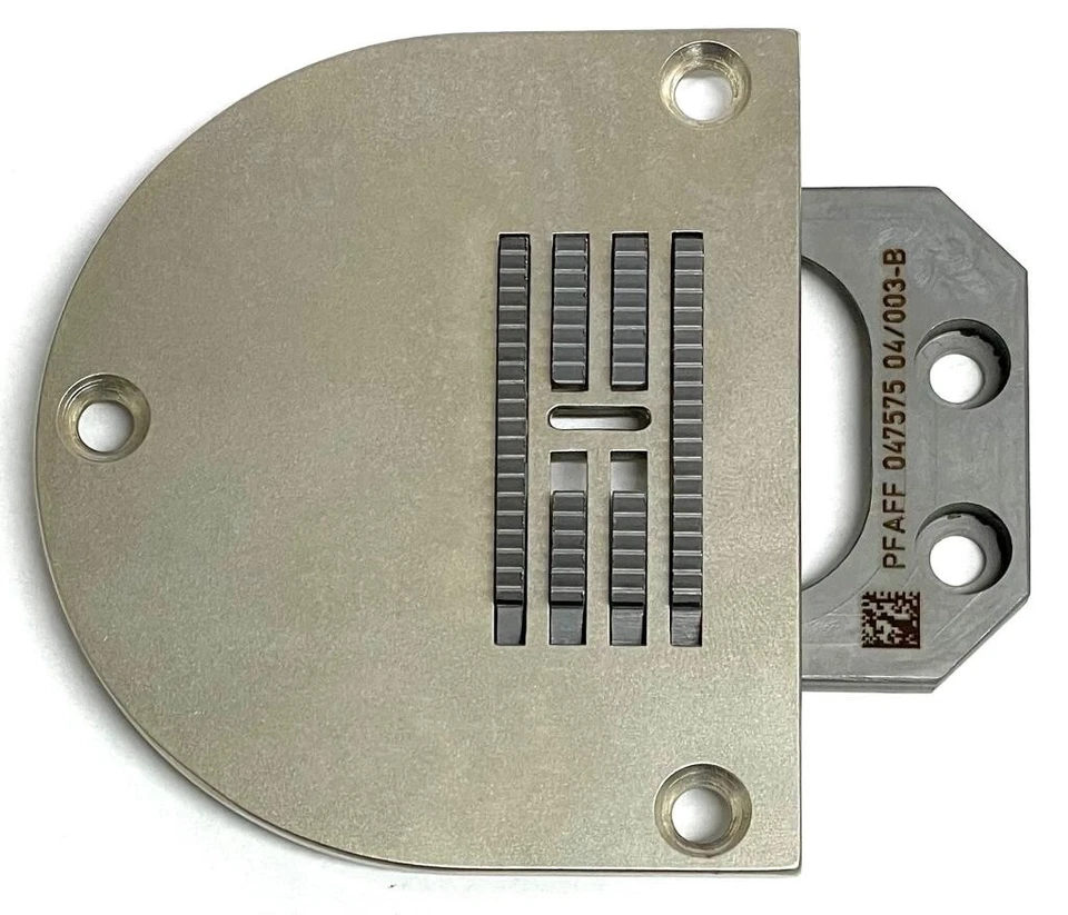 NEEDLE PLATE & FEED DOG FOR PFAFF 938U INDUSTRIAL SEWING MACHINE PART - Image 2 of 4