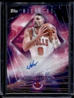 2025-26 Topps Midnight Nikola Vucevic Dark Matter Auto Autograph Dusk #/75 Bulls