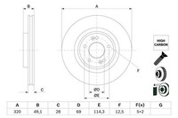 Disque Unitaire Bosch - 0 986 479 F35