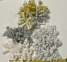 12 Count 6” Large Curly Bows for Gift Wrapping Curling Ribbon Assorted