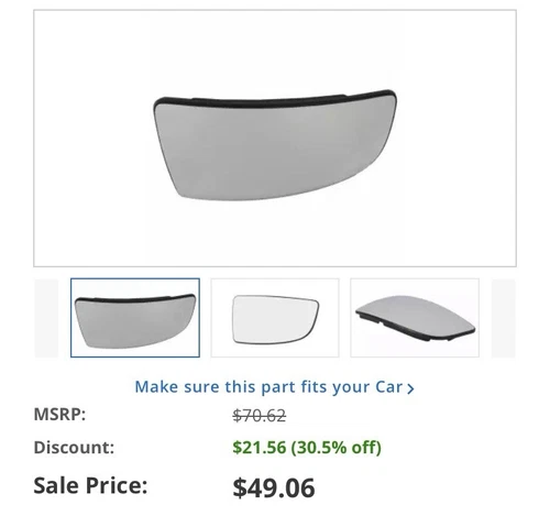 Bk3z 17k707 A Ford Mirror