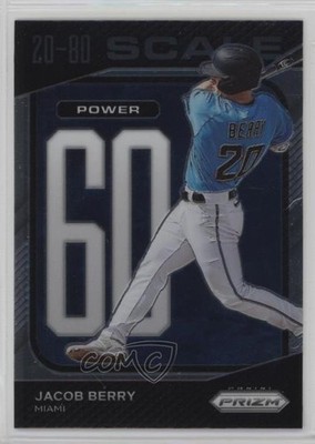 2023 Panini Prizm 20-80 Scale Jacob Berry #SC2 0o1d