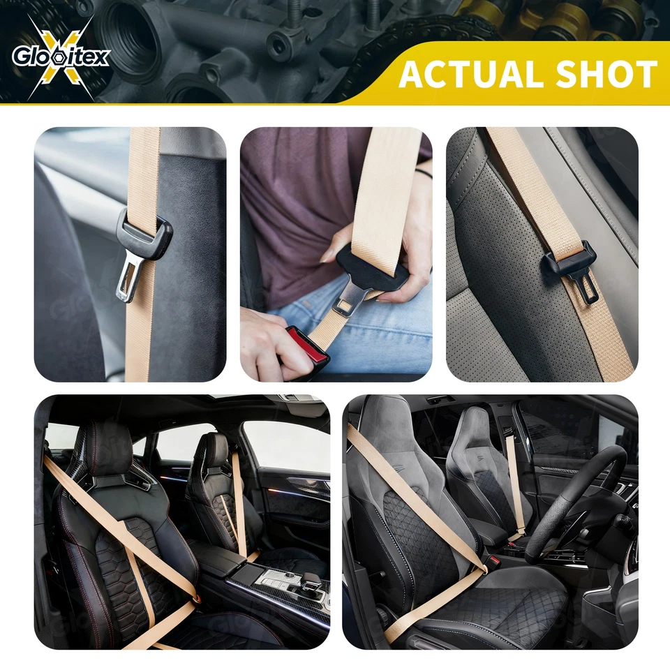 2 件适用于雪佛兰索罗德 3500 标准驾驶室 3 点可调节安全带 — 第 3/4 张图片