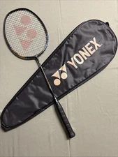 New YONEX Nanoray Light 18i Graphite Badminton Racquet With Bag (Black)