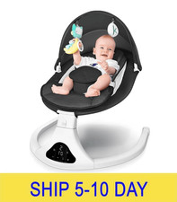 Electric Baby Swing for Infants to Toddler Portable Infant Swing with Remote Co