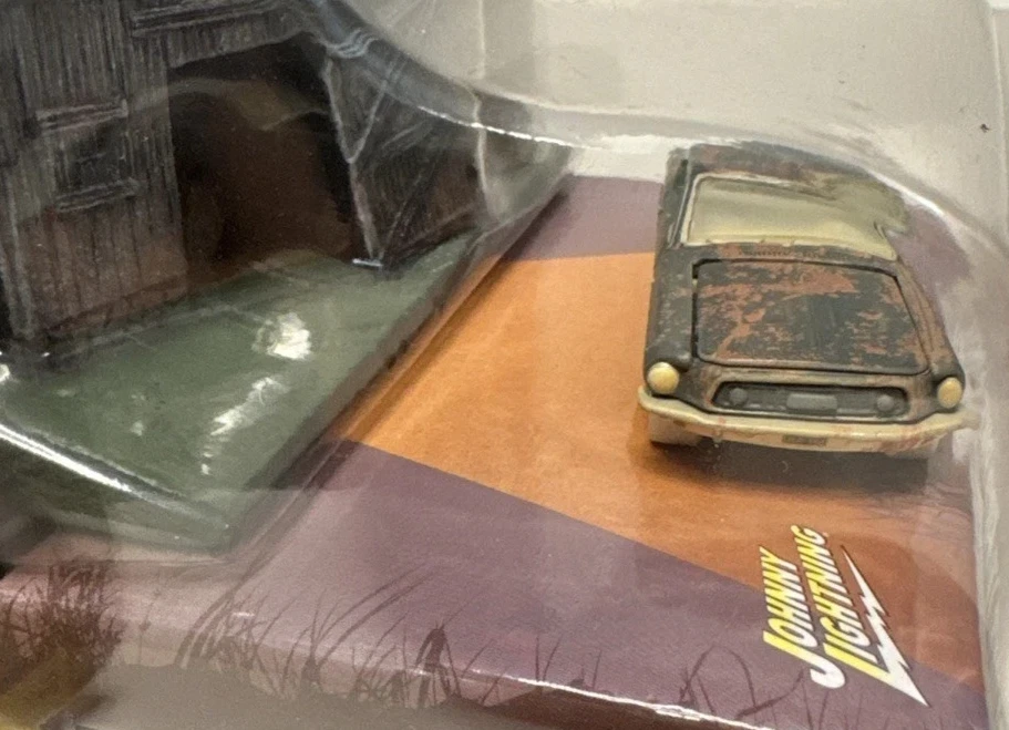 CHASE JOHNNY LIGHTNING 1:64 1968 FORD MUSTANG FASTBACK BARN FINDS LOST LEGENDS!! - Image 3 of 4