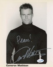 Cameron Mathison "All My Children" AUTOGRAPH Signed 8x10 Photo B ACOA