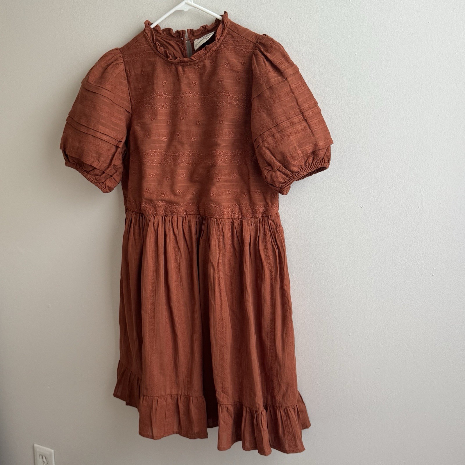 Universal Thread Women's Brown Boho Fall Eyelet P… - image 4