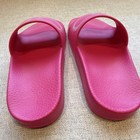 Salvatore Ferragamo Pink Logo Slip On Women's Slide Sandals Synthetic — photo 3