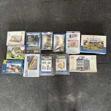 Lot of 12 Walthers Cornerstone Atlas HO Scale Building Kits - All New