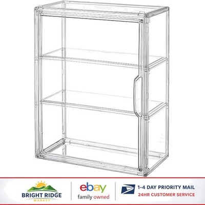 Medium Acrylic Showcase for Figures, Toys, and Comic Books with Dustproof Design