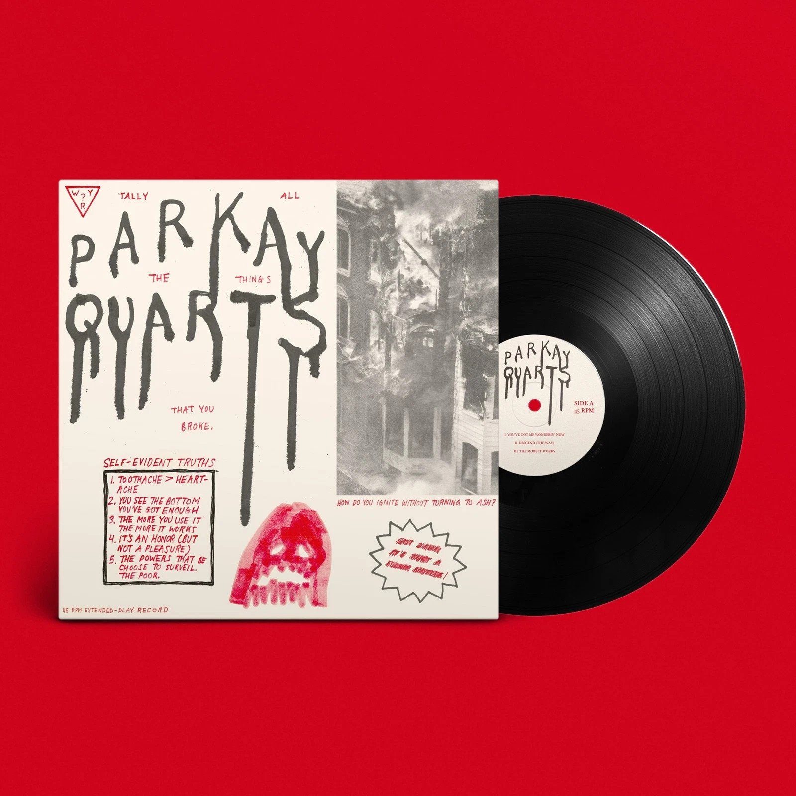 Parquet Courts Tally All The Things You Broke Black Vinyl LP New Sealed