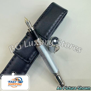 Victor Hugo Writers Edition MONTBLANC Leather Pouch VIP Fountain Pen 📦 Fast