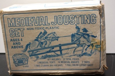 Timpo Medieval Jousting Set SEARS 