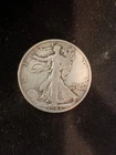 USA 90% Silver Walking Liberty Half Dollar Coin 1942
